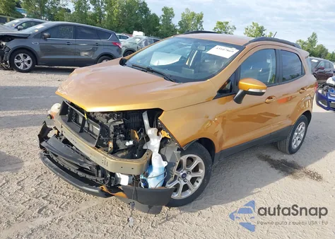 2021 Ford Ecosport Se из США, поврежденный, VIN MAJ3S2GEXMC437003